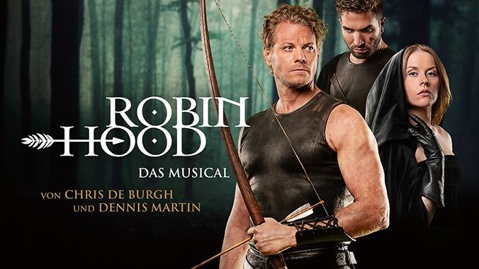 Keyvisual zu "Robin Hood - Das Musical" in Fulda