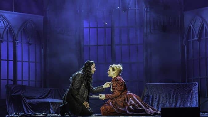 Szenebild aus dem Musical "Dracula" in München