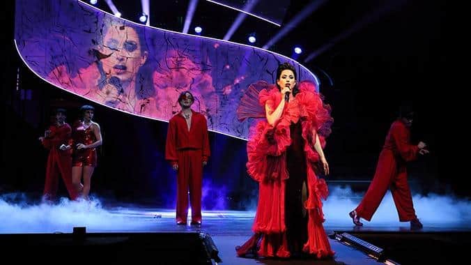 Impressionen aus "Mata Hari - das Musical" am Gärtnerplatztheater München
