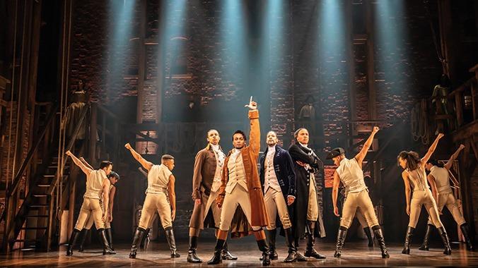 Impressionen aus dem Musical "Hamilton" in Hamburg