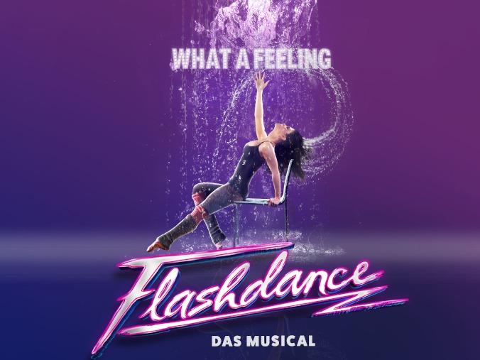 Logo vom Musical Flashdance in Berlin