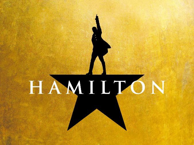 Logo vom Musical Hamilton