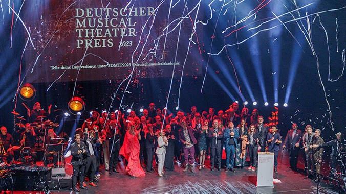 Verleihung des Deutscher Musical Theater Preis 2023 an die Gewinnerinnen und Preisträger im Theater des Westens Berlin