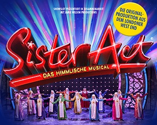 Logo der Sister Act Musical Deutschland-Tour