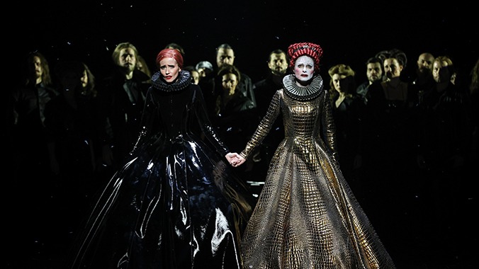 Impressionen aus der Welturaufführung vom neuen Musical "Die Königinnen" am Landestheater Linz