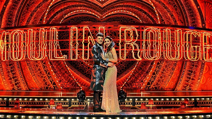 Jonas Hein mit Marcella Adema bei "Moulin Rouge! Das Musical" im Musical Dome Köln