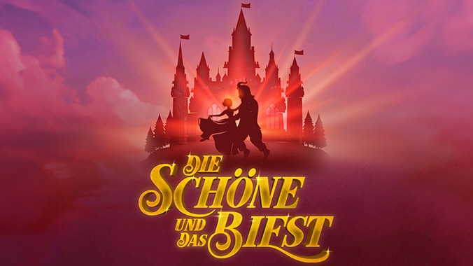 Logo zur Deutschland-Tour des Musicals "Die Schöne und das Biest" 2025