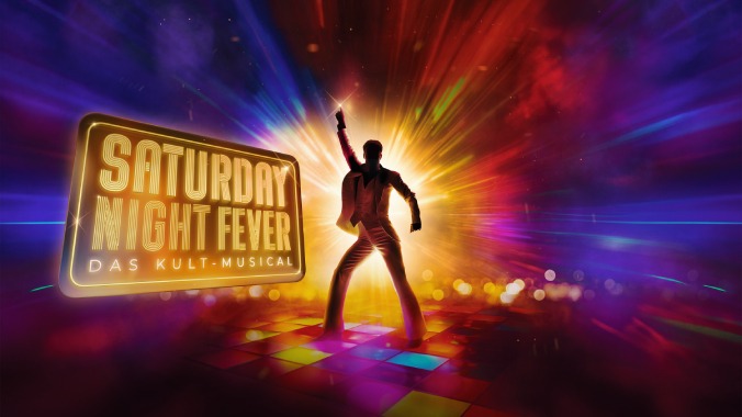 Keyvisual vom Kult-Musical "Saturday Night Fever" 2025 auf Deutschland-Tour