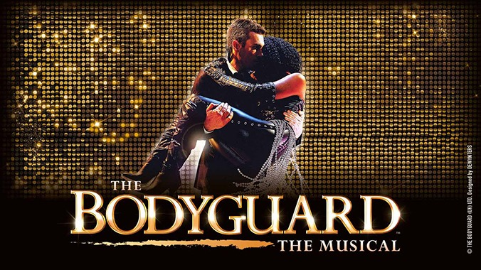 Logo der Deutschland-Tour 2025/2026 von "The Bodyguard - The Musical"