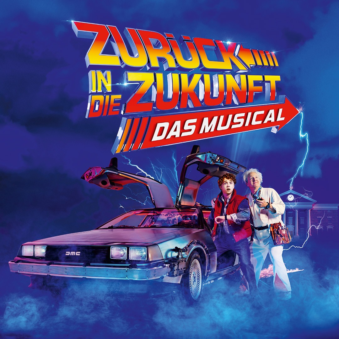 Logo von Zurück in die Zukunft Musical Hamburg