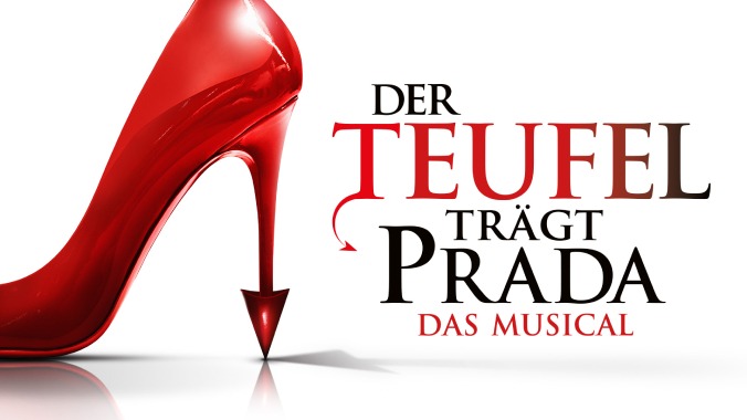 Logo Teufel trägt Prada Musical Hamburg